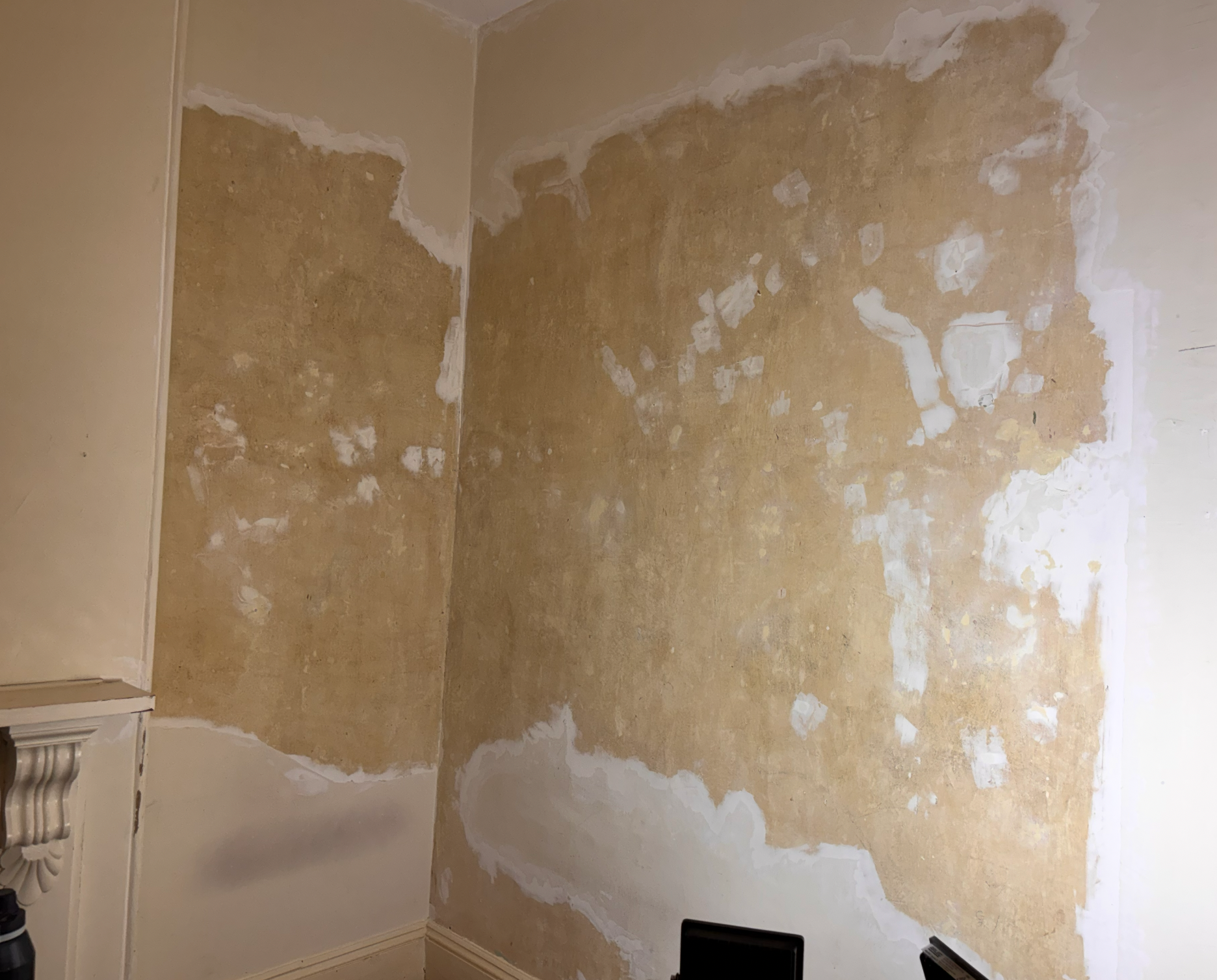 Before — room prior to renovation